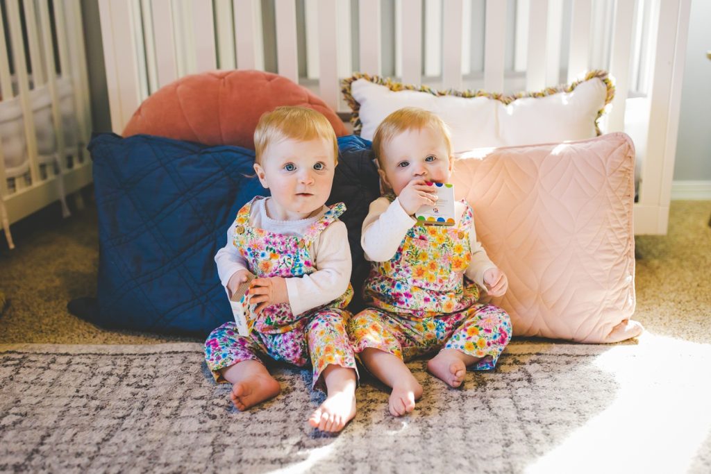 in home winter family photographs in fayetteville arkanas by Lissa Chandler