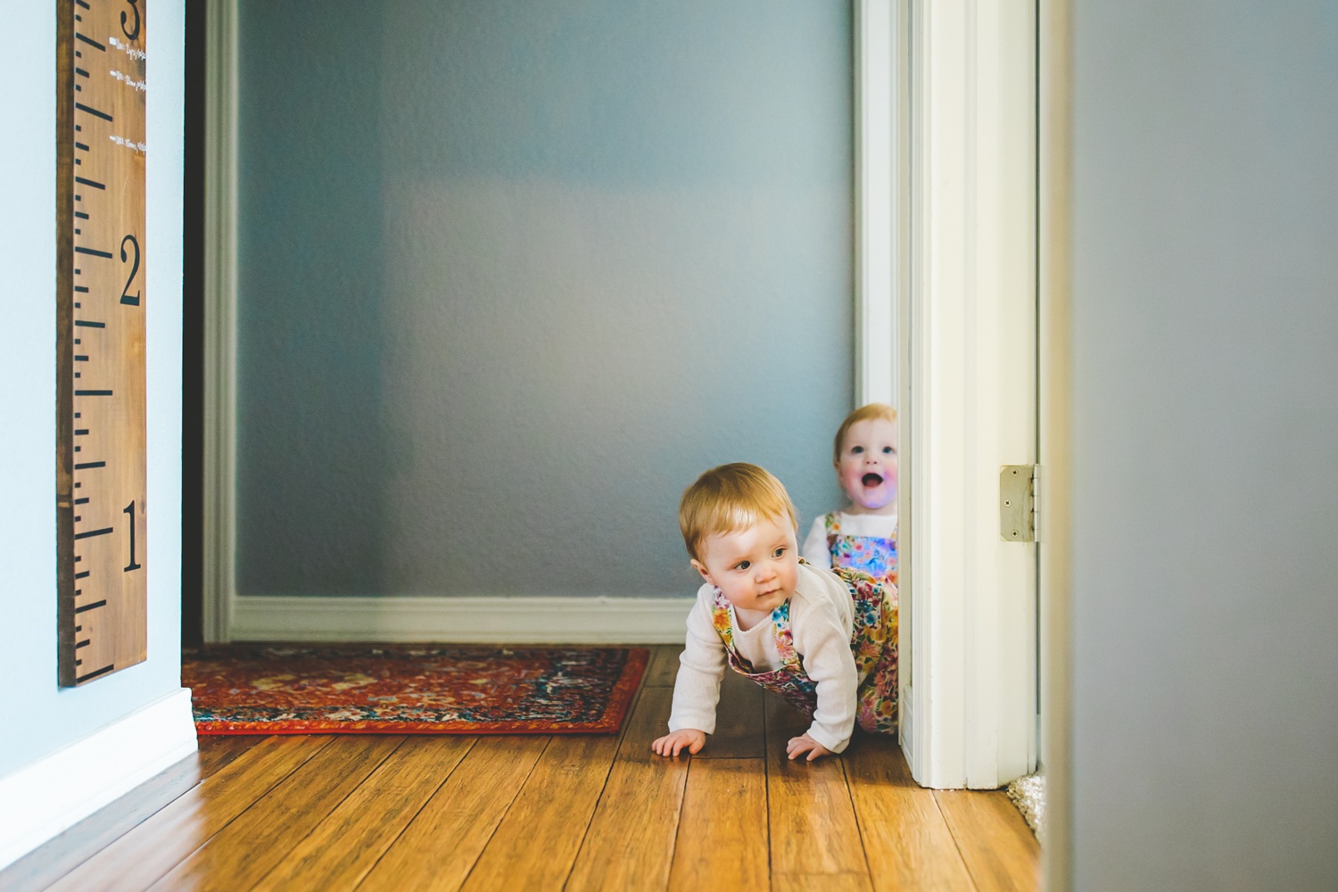 in home winter family photographs in fayetteville arkanas by Lissa Chandler 