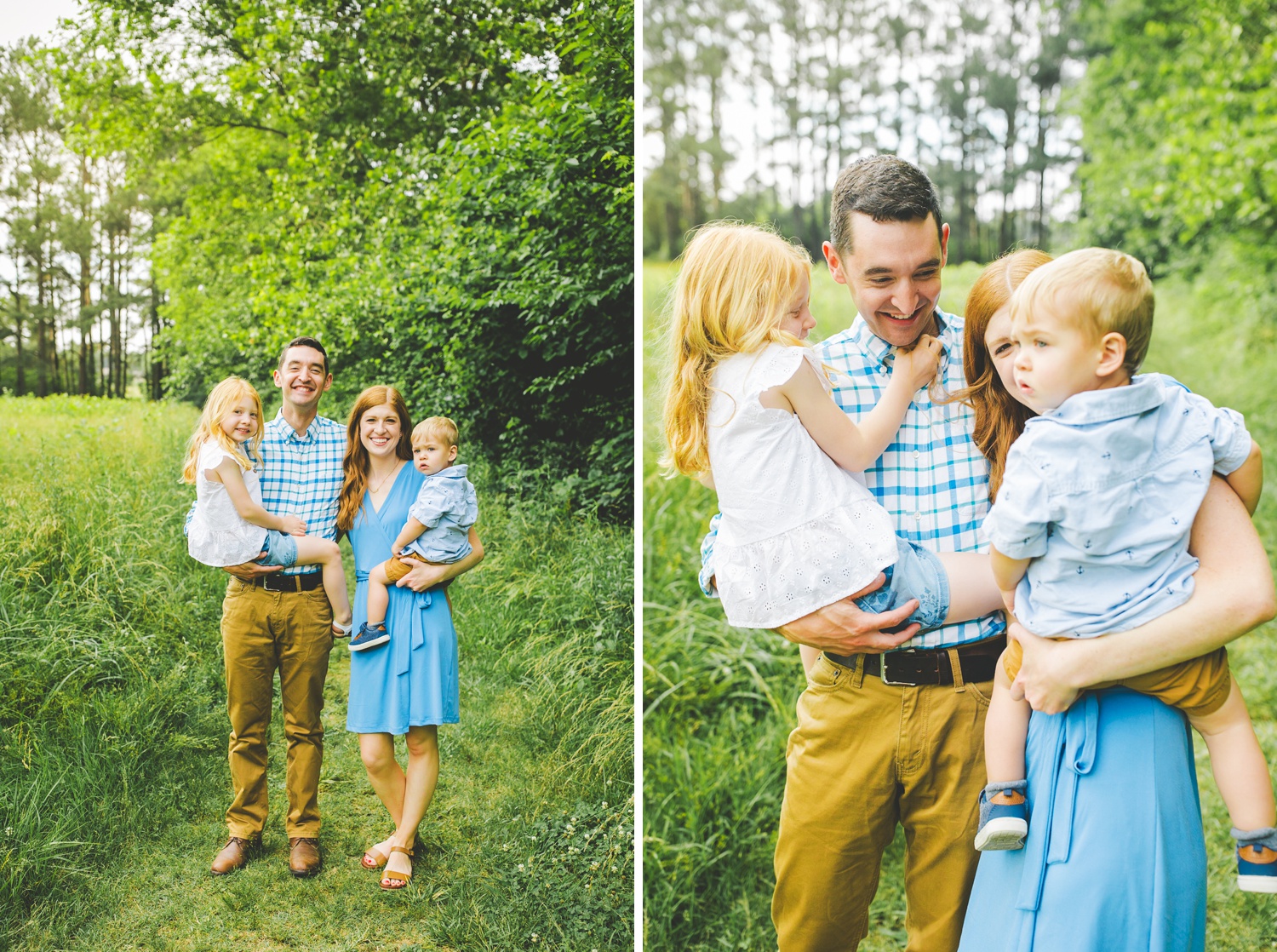 outdoor family photographs in northwest arkansas by Lissa Chandler 