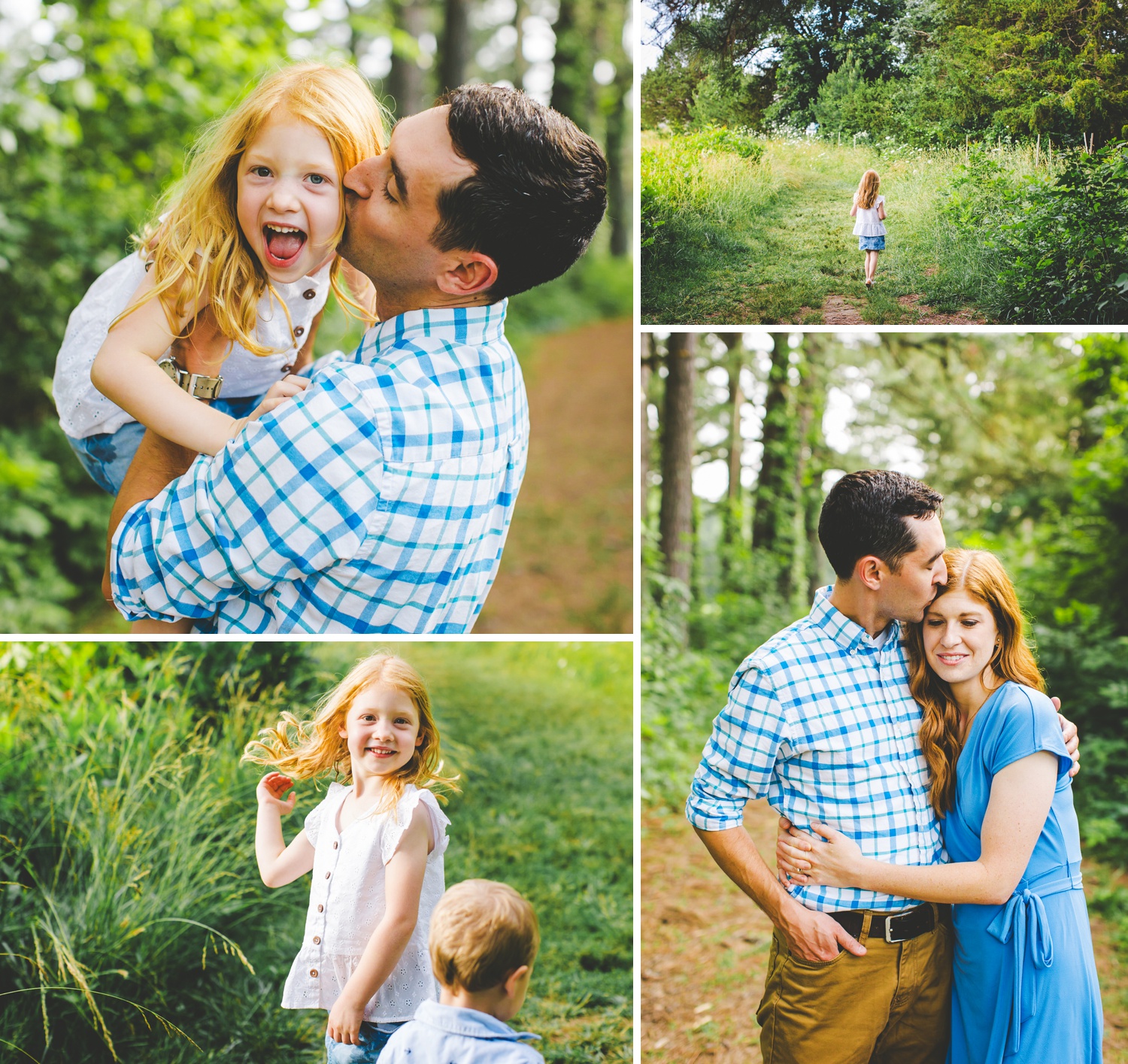 happy outdoor family photographs in northwest arkansas by family photographer Lissa Chandler 