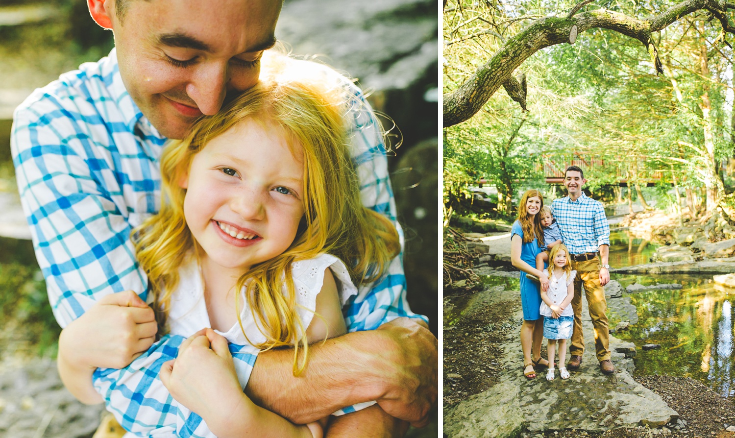 outdoor summer family photographs in Northwest Arkansas by Lissa Chandler 