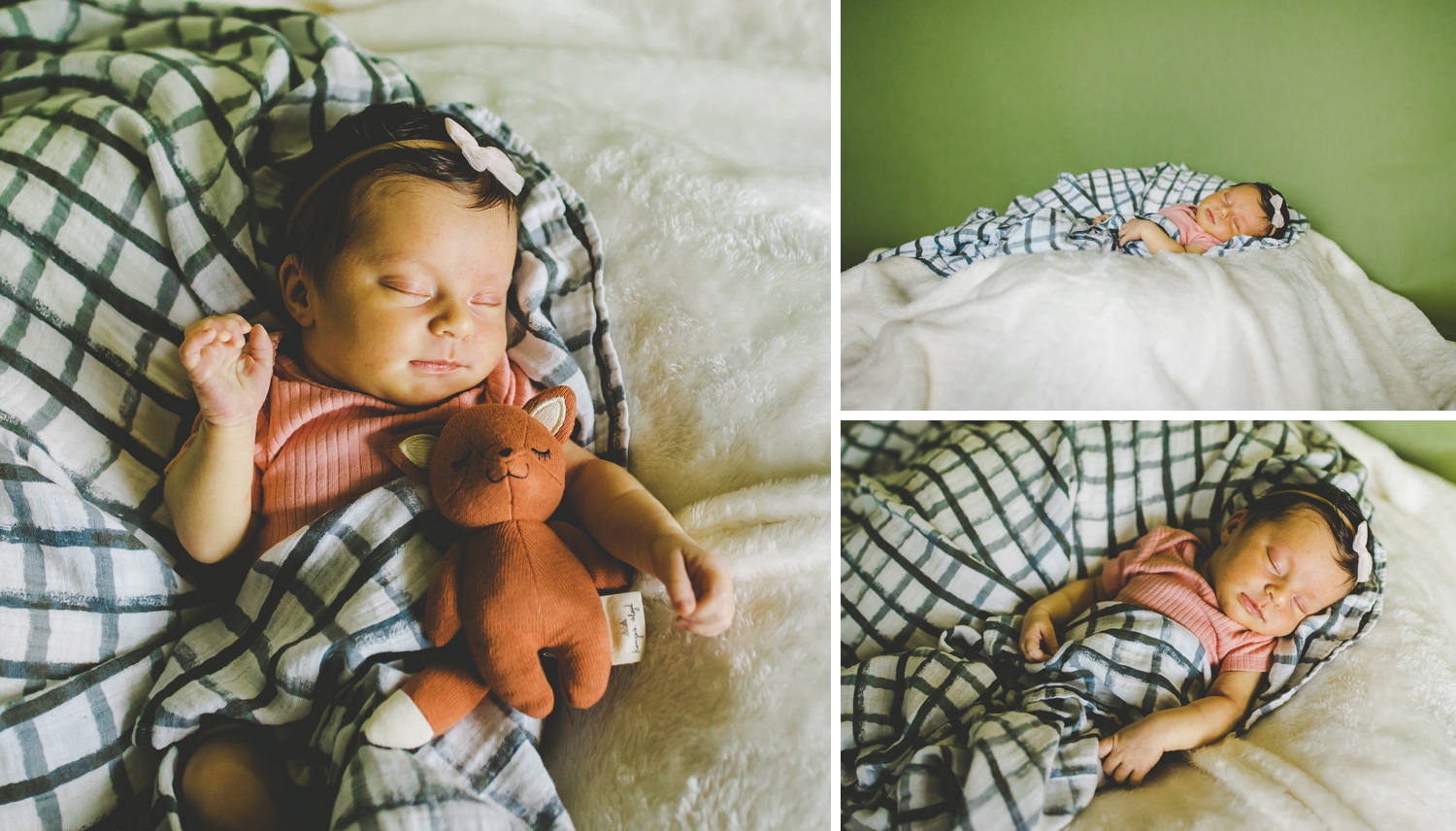 cozy newborn photographs in fayetteville Arkansas by Lissa Chandler