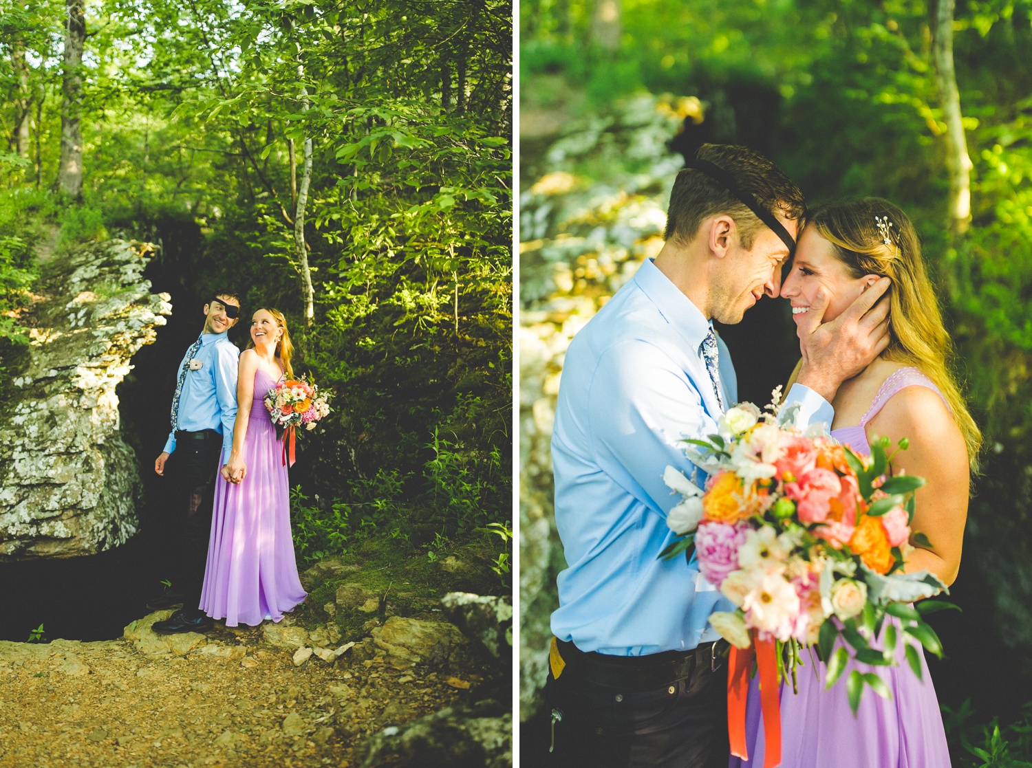 Springtime Elopement at Devil's Den