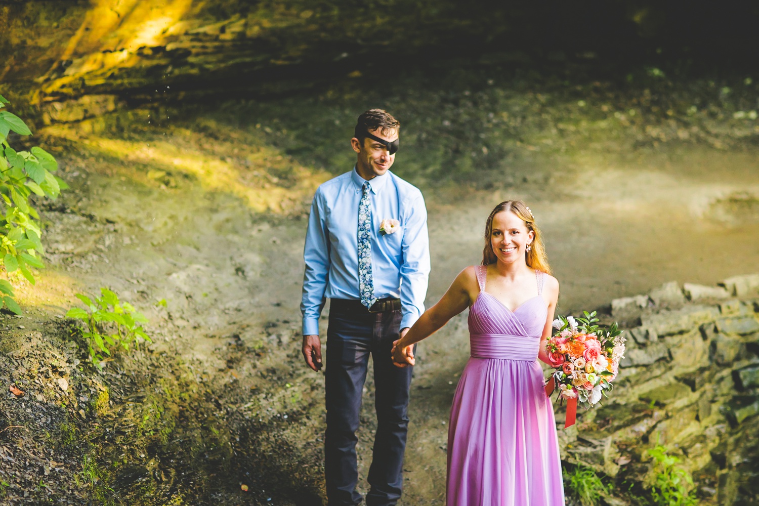 Arkansas Outdoor Elopement in May