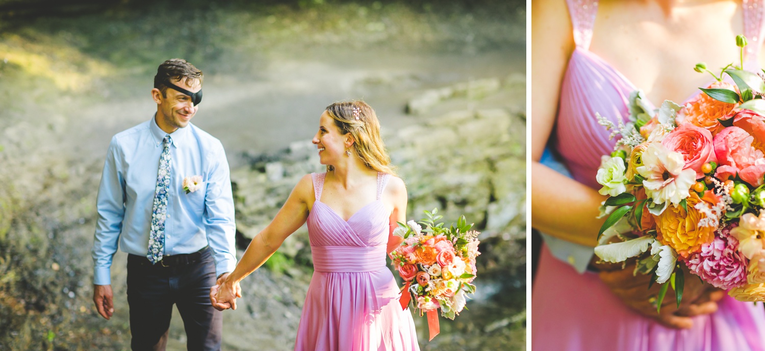 Arkansas Outdoor Elopement in May