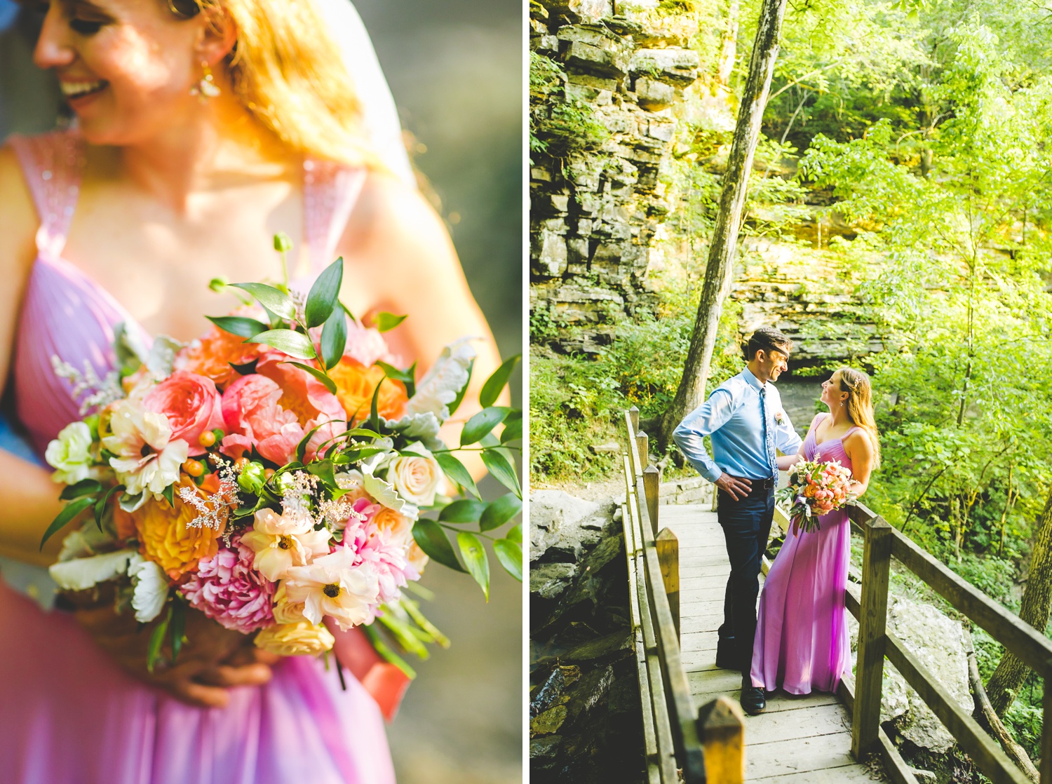 Arkansas Outdoor Elopement in May