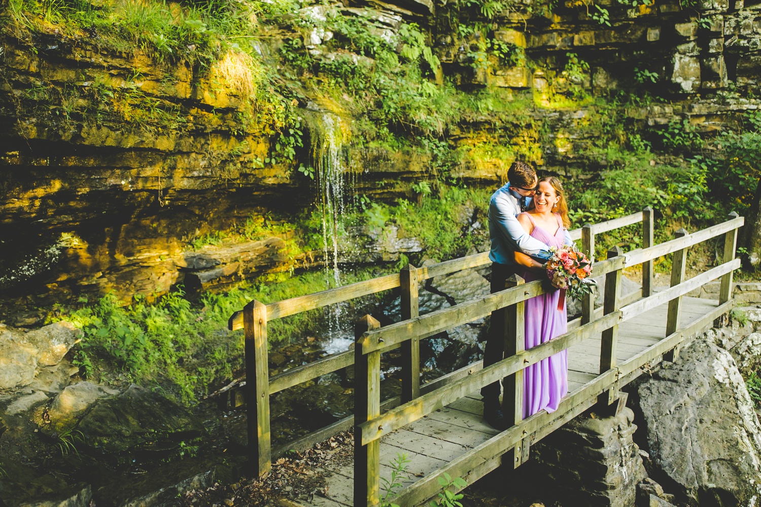 Arkansas Outdoor Elopement in May