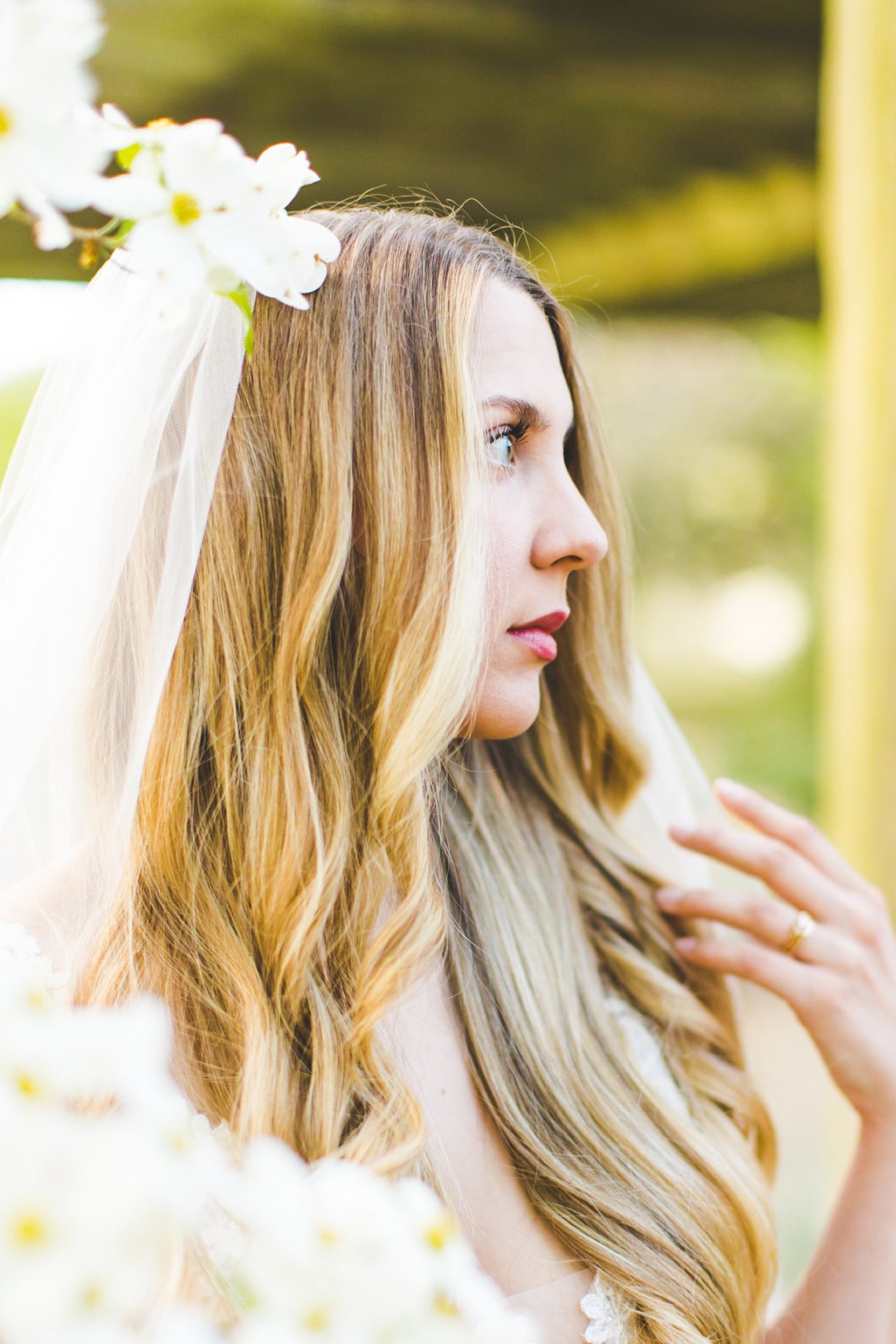 Spring Bridal Photographs in Northwest Arkansas 