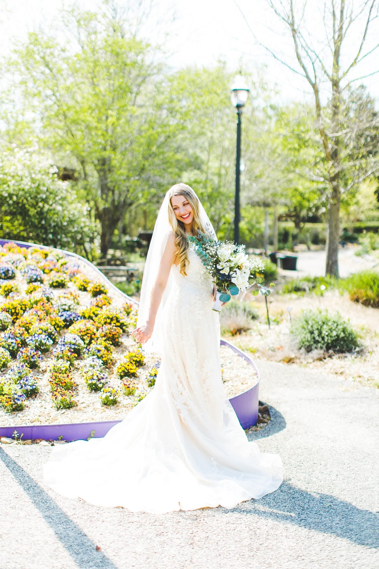 Spring Bridal Photographs by Pansy Garden