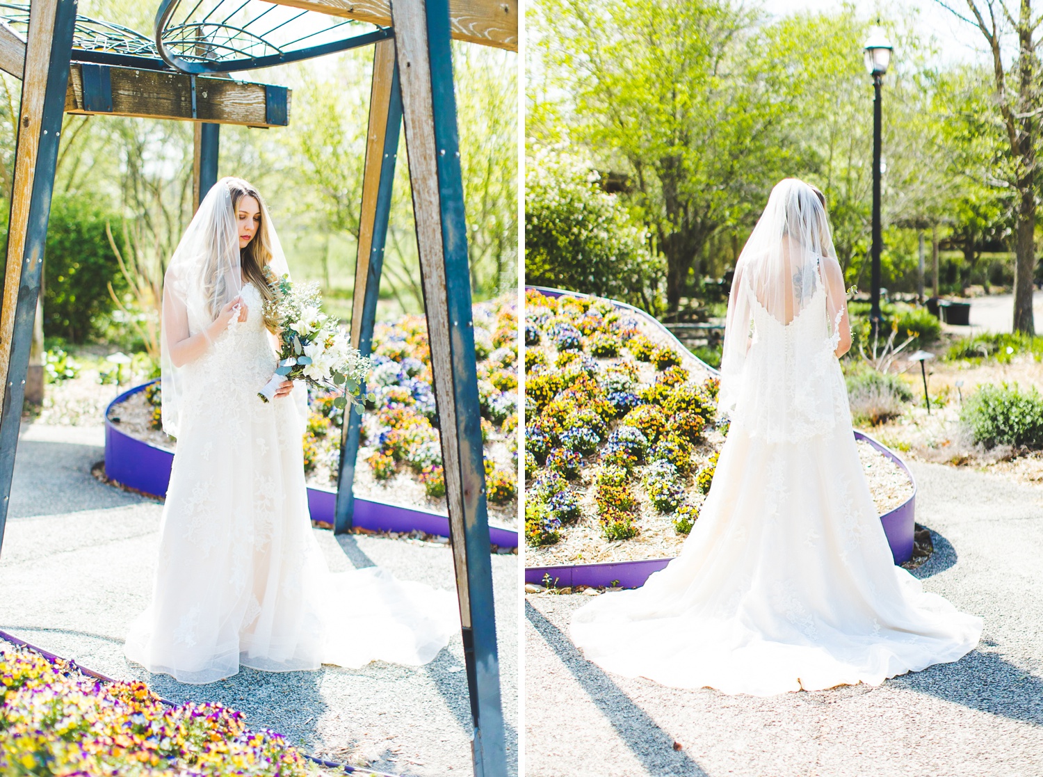 Spring Bridal Photographs by Pansy Garden