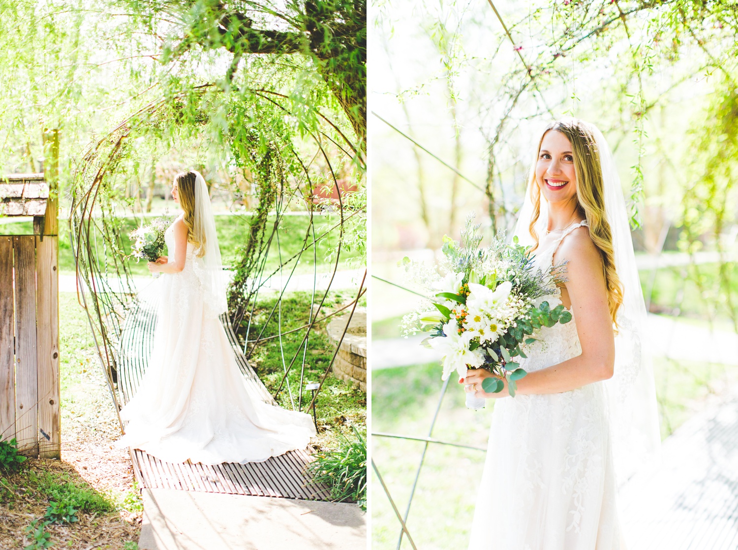 Colorful Bridal and Wedding Photography in Fayetteville