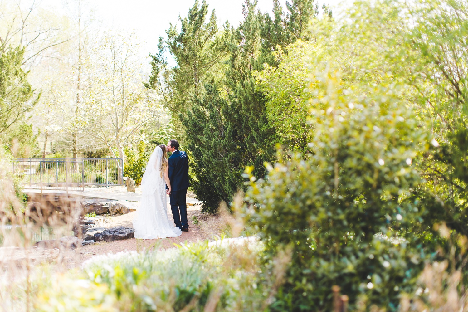 Bride and Groom Portraits in Northwest Arkansas 