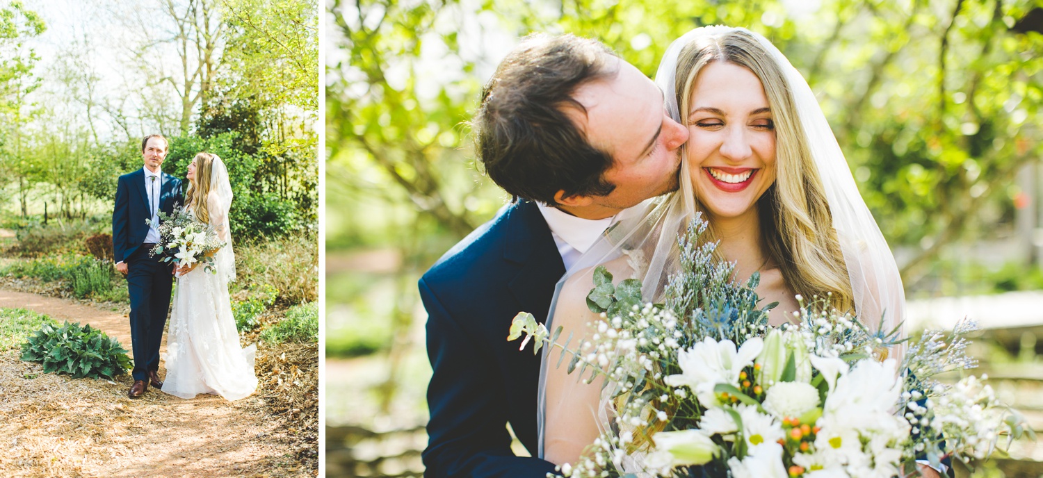 Bride and Groom Portraits in Northwest Arkansas 