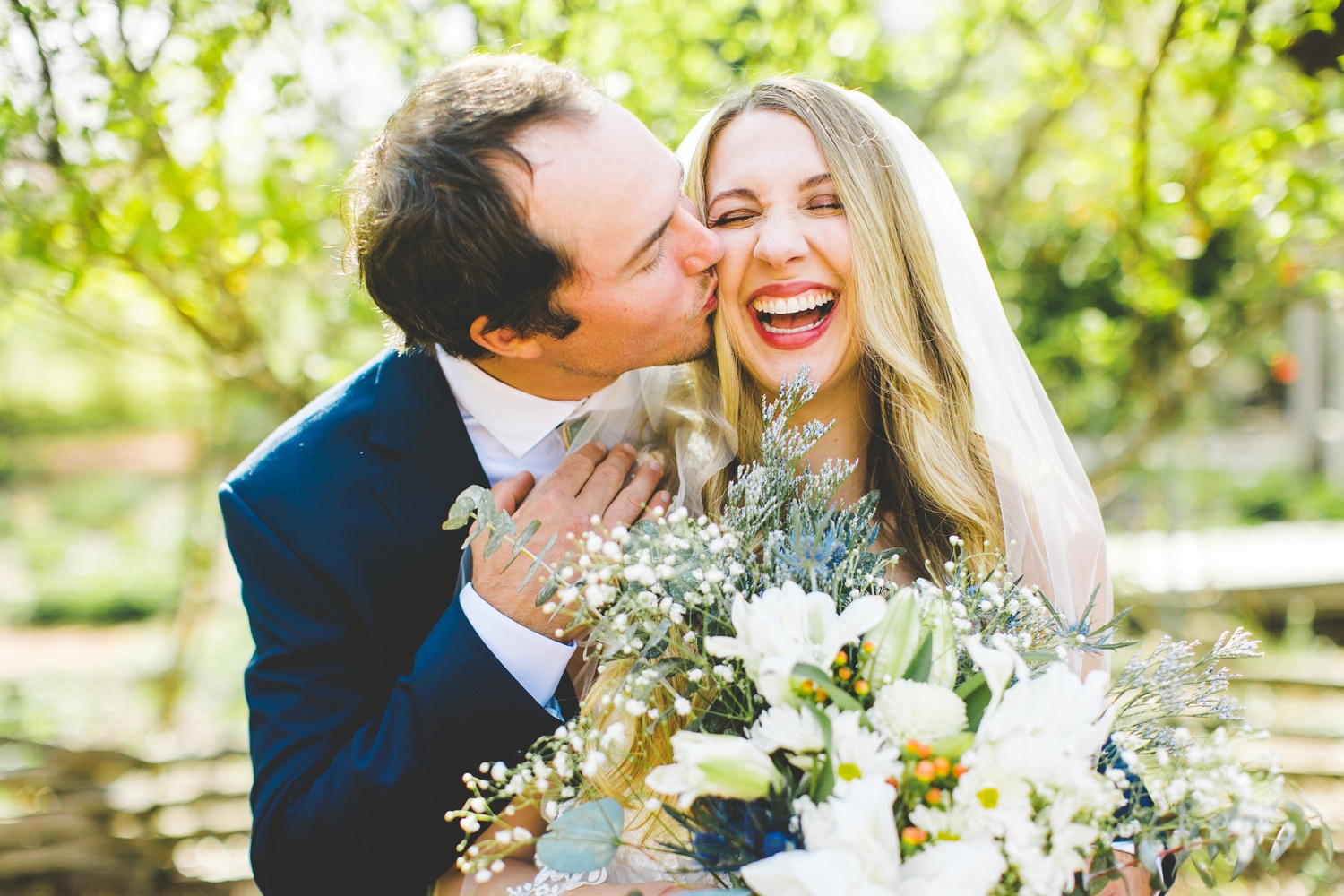 Bride and Groom Portraits in Northwest Arkansas 