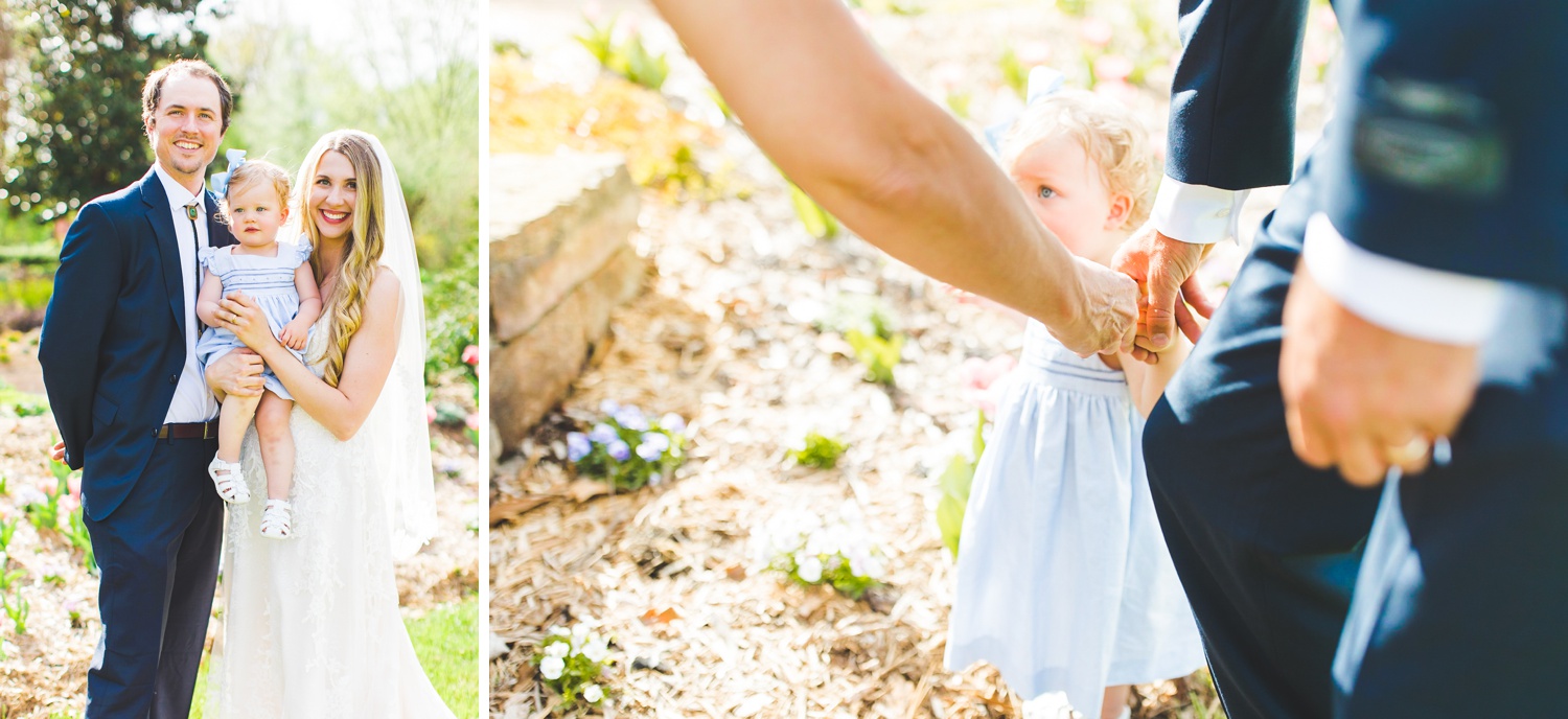 Spring Wedding Photography with Kids