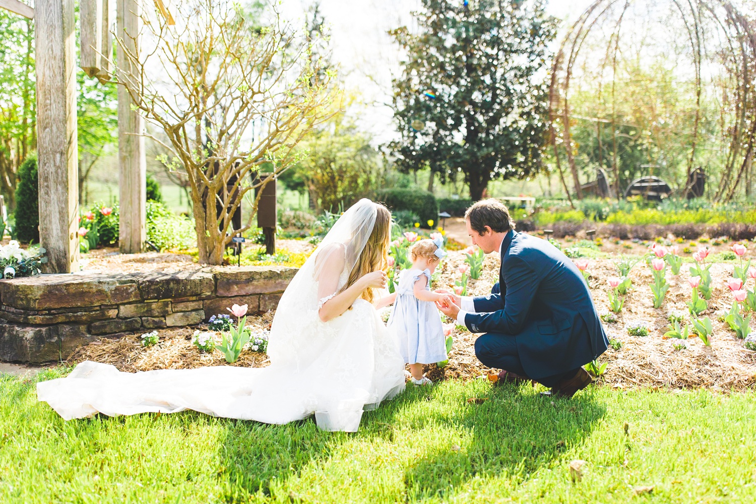 Spring Wedding Photography with Kids