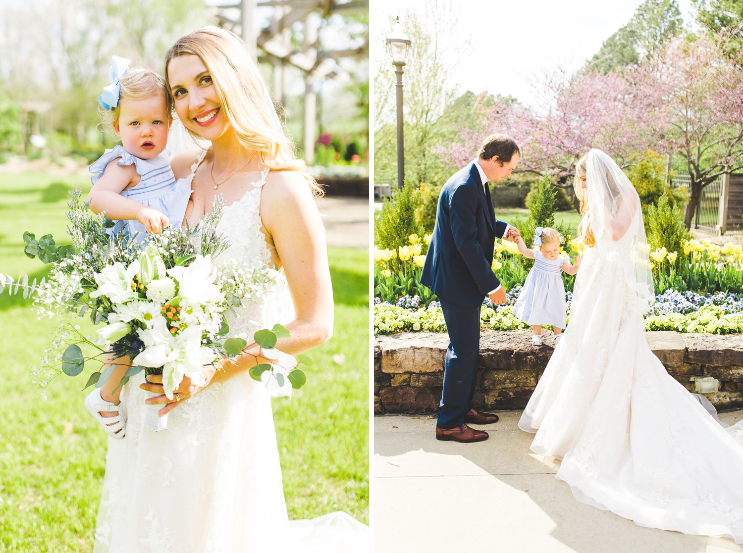 Spring Wedding Photography with Kids