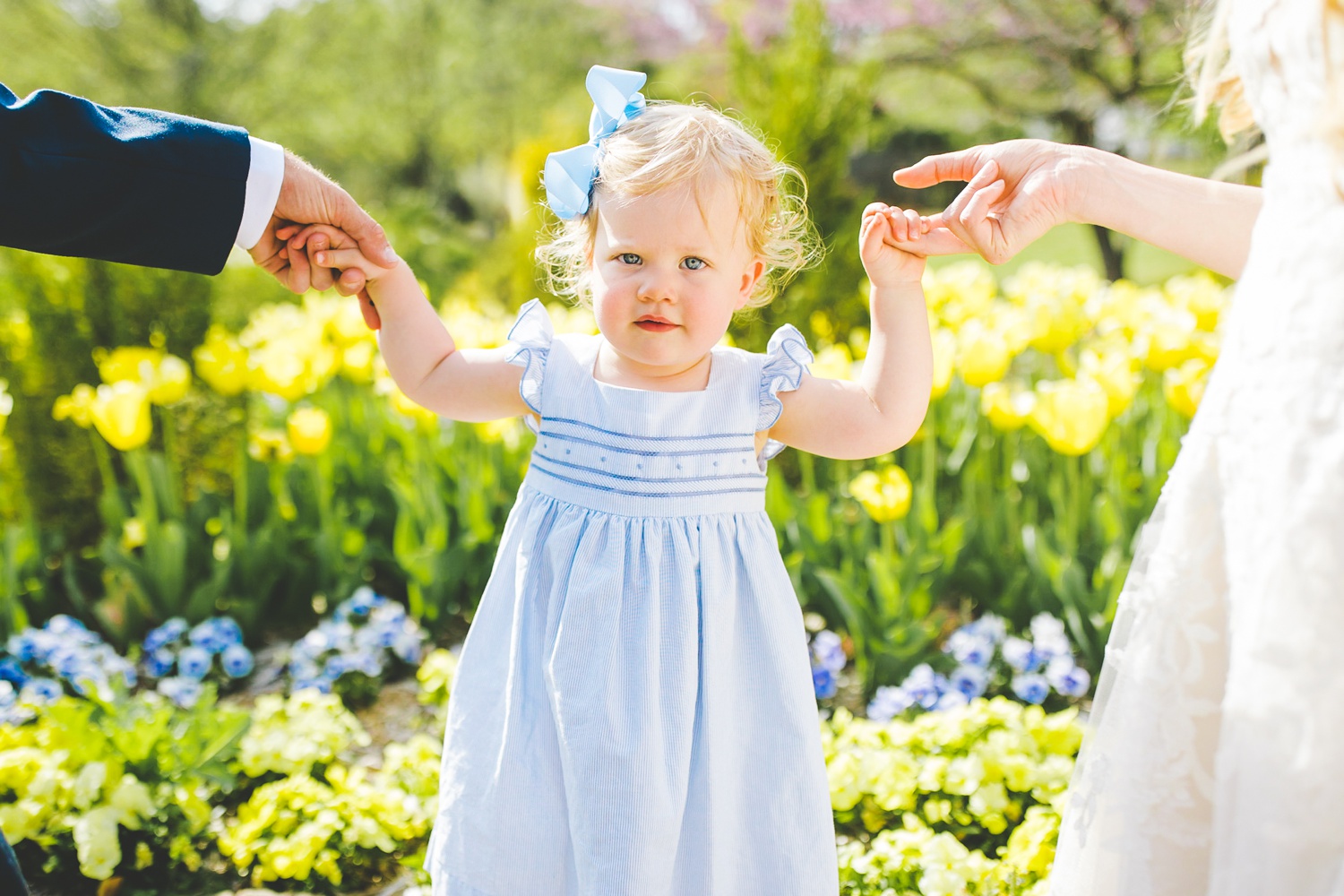 Spring Wedding Photography with Kids