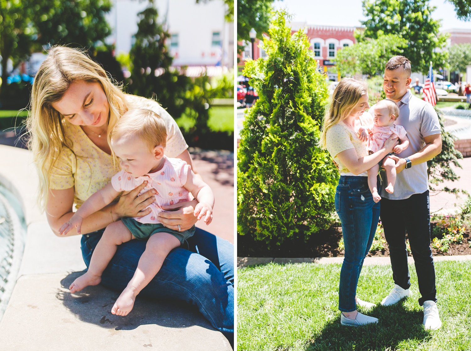 Mid-day Family Photographs in Bentonville Arkansas 