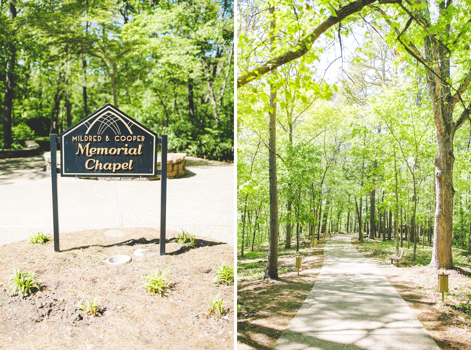 Spring Wedding at Cooper Chapel in Bella Vista