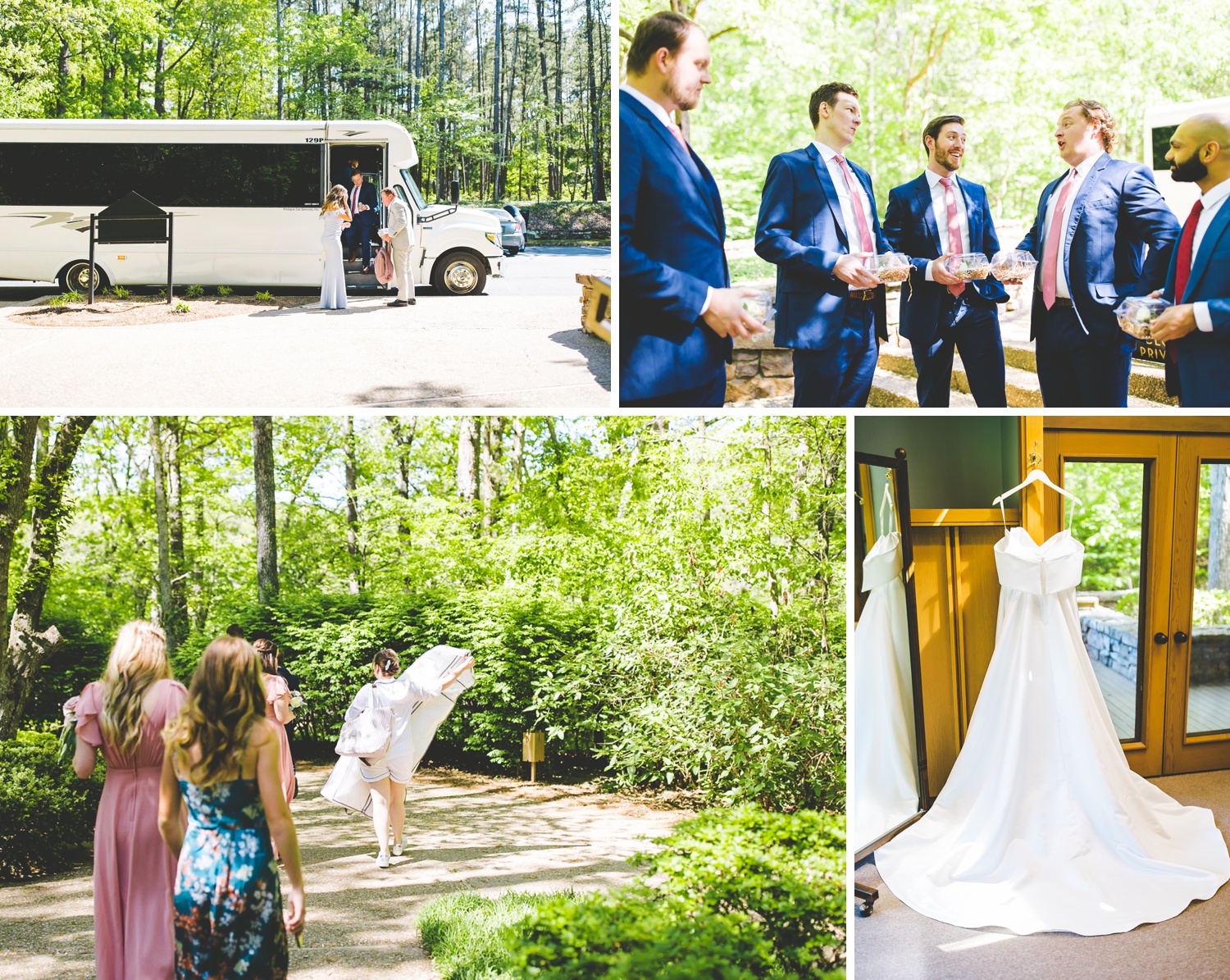 Spring Wedding at Cooper Chapel in Bella Vista