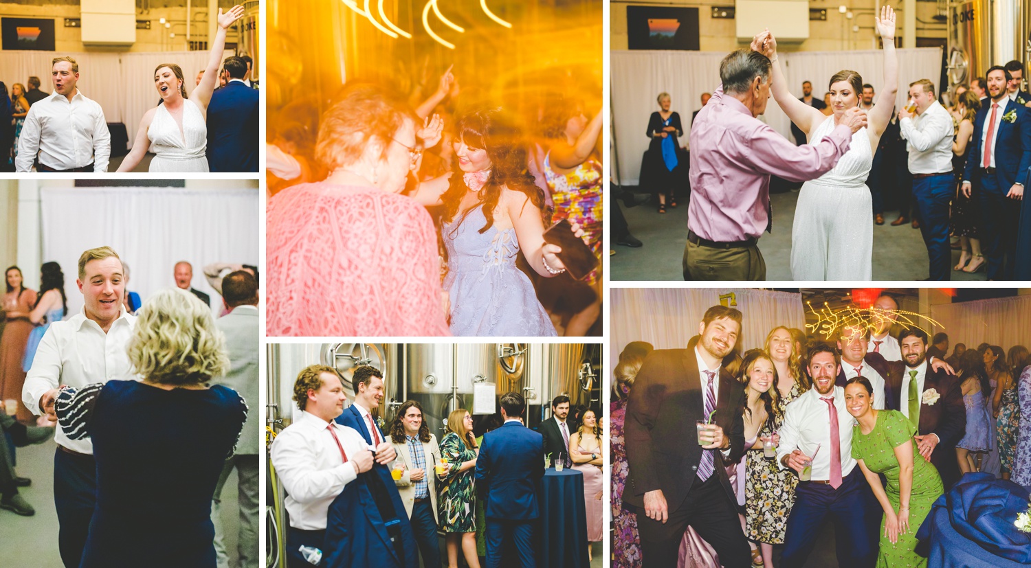 Dancing Reception Photographs at Bentonville Arkansas Wedding