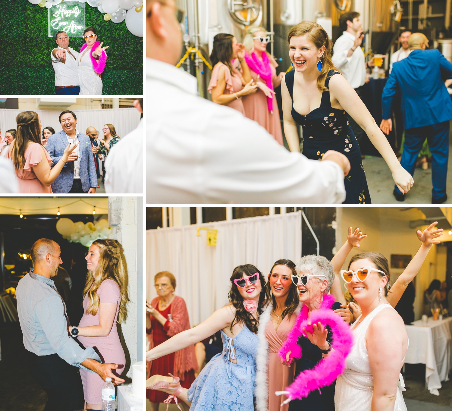 Dancing Reception Photographs at Bentonville Arkansas Wedding