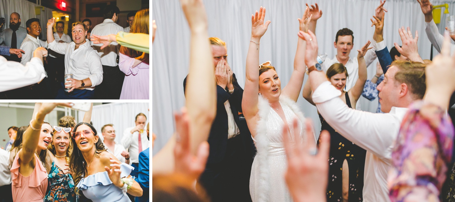 Dancing Reception Photographs at Bike Rack Brewing in Bentonville