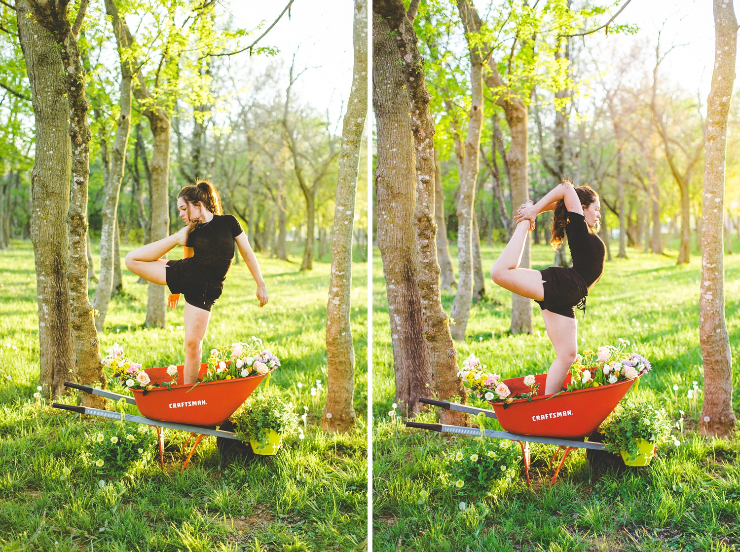 Colorful Senior Photography Taken at Golden Hour