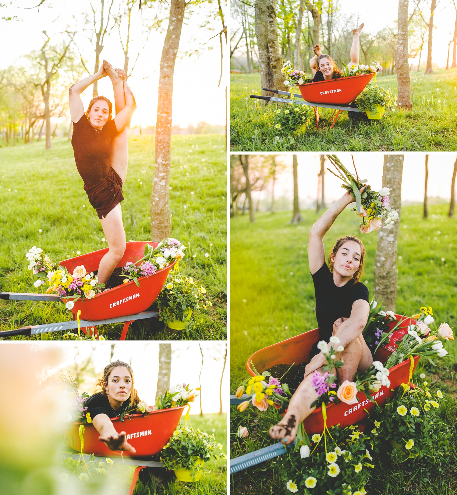 Colorful Senior Photography Taken at Golden Hour