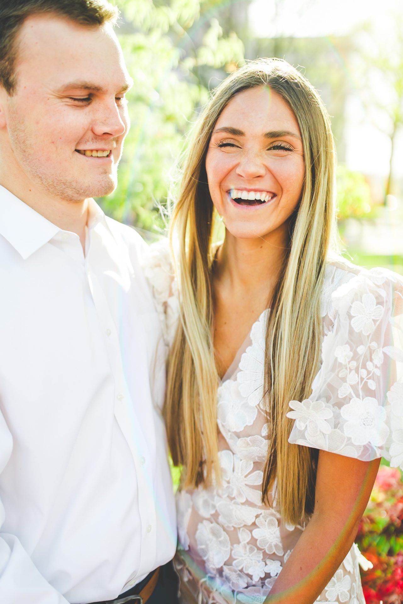 Spring Engagement Session in Bentonville Square by AR Wedding Photographer Lissa Chandler 