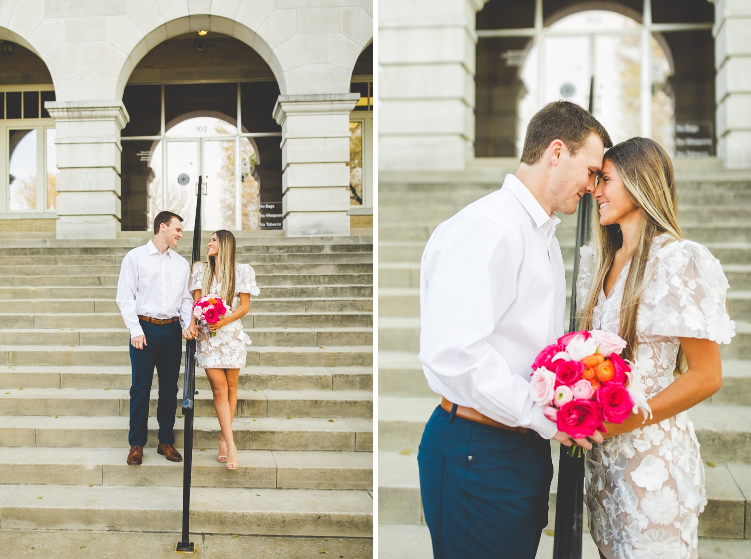 Spring Engagement Photographs in Northwest Arkansas