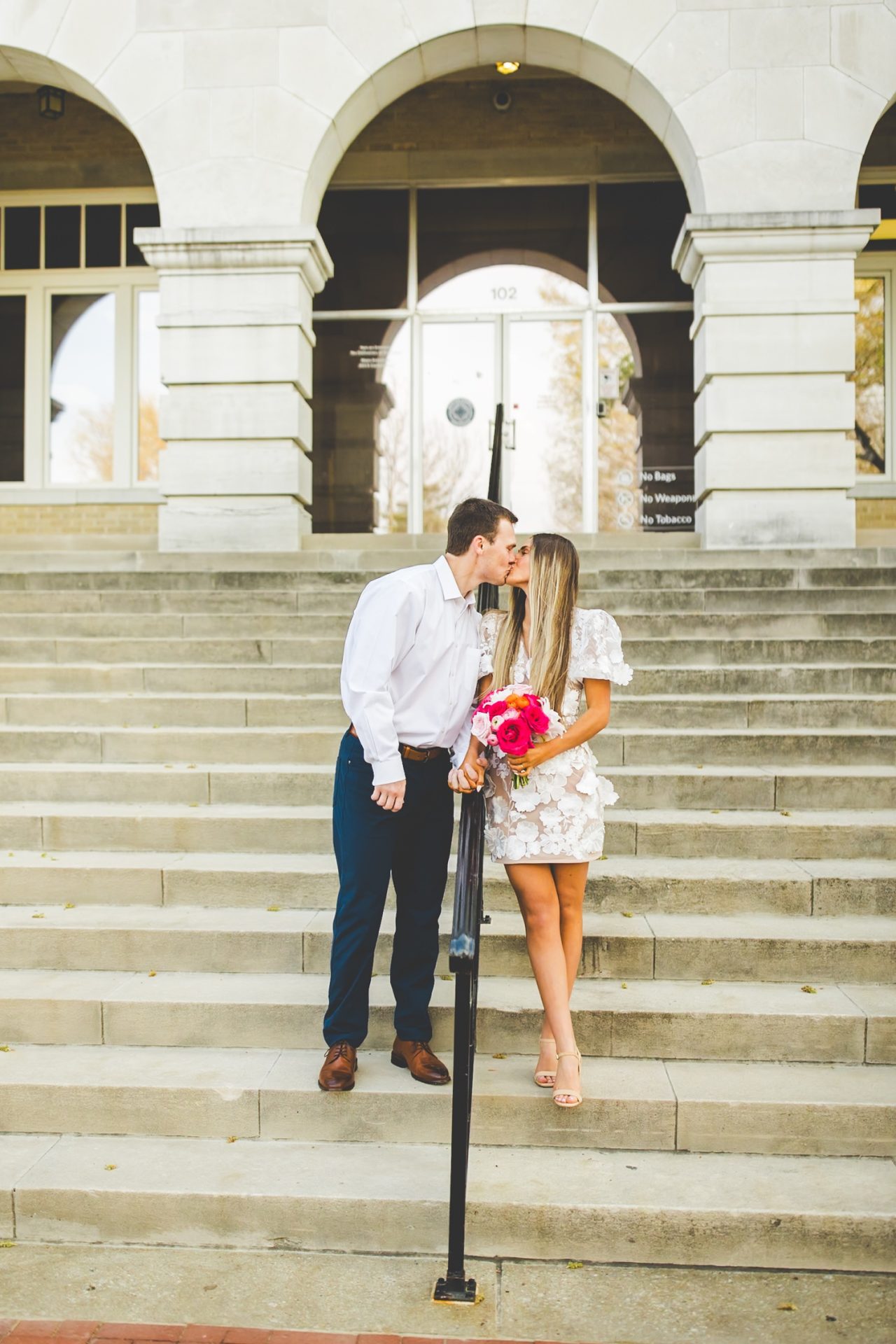 Spring Engagement Photographs in Northwest Arkansas