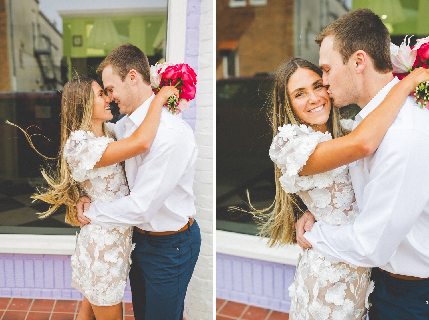 Spring Engagement Session in the Morning