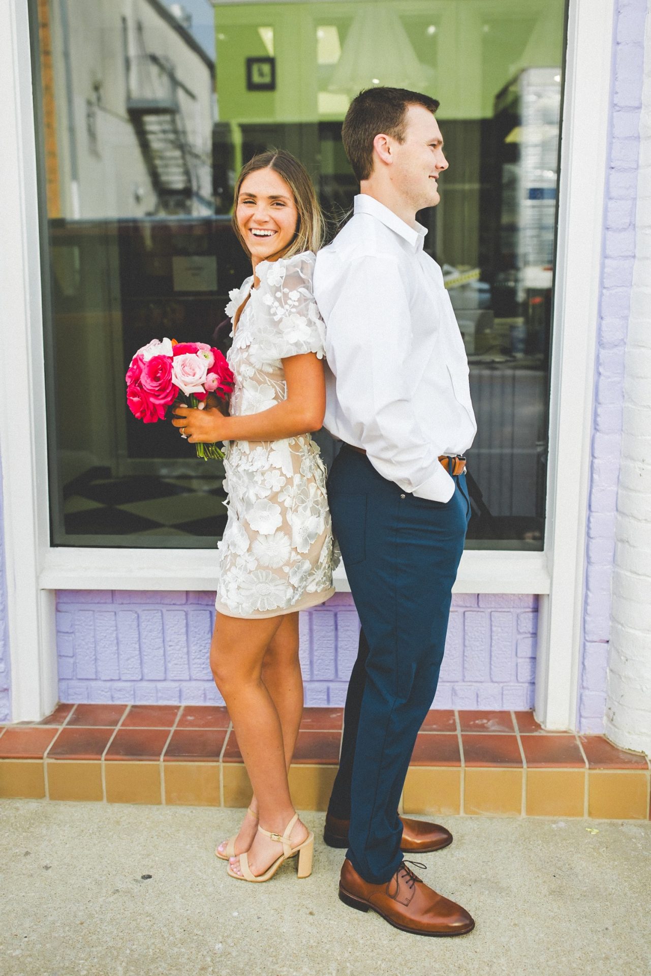 Spring Engagement Session in the Morning