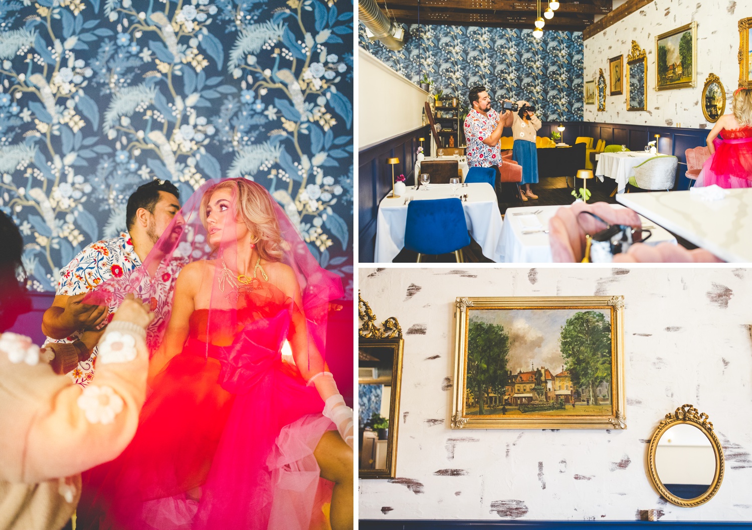 Villar Photo Company in Bentonville, Arkansas | BTS of Editorial Photoshoot at Bienvenue Restaurant in Springdale, Ar