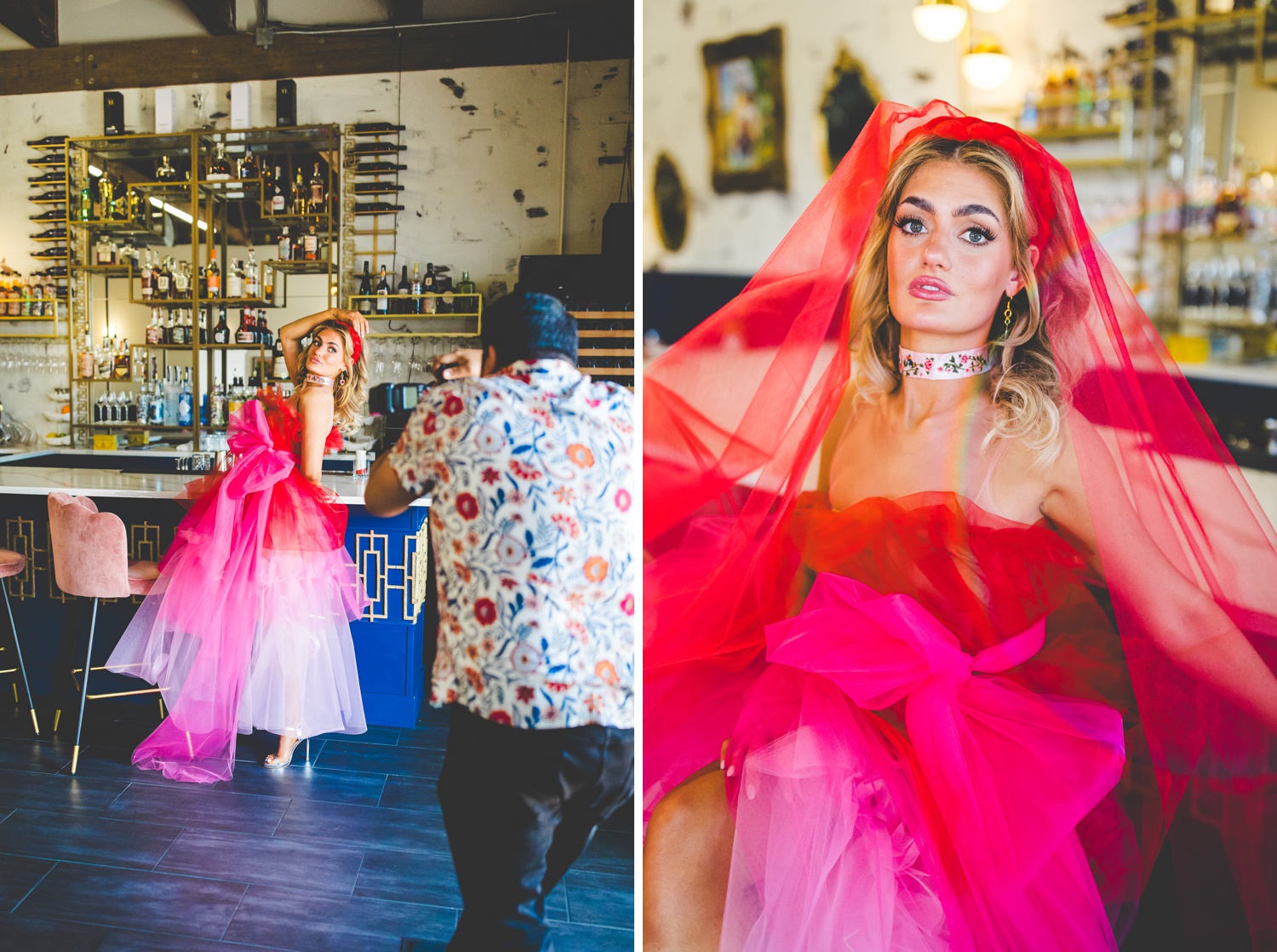 Creative Fashion Villar Photo Company in Bentonville, Arkansas | BTS of Editorial Photoshoot at Bienvenue Restaurant in Springdale, Ar, Our Favorite Villes Podcast