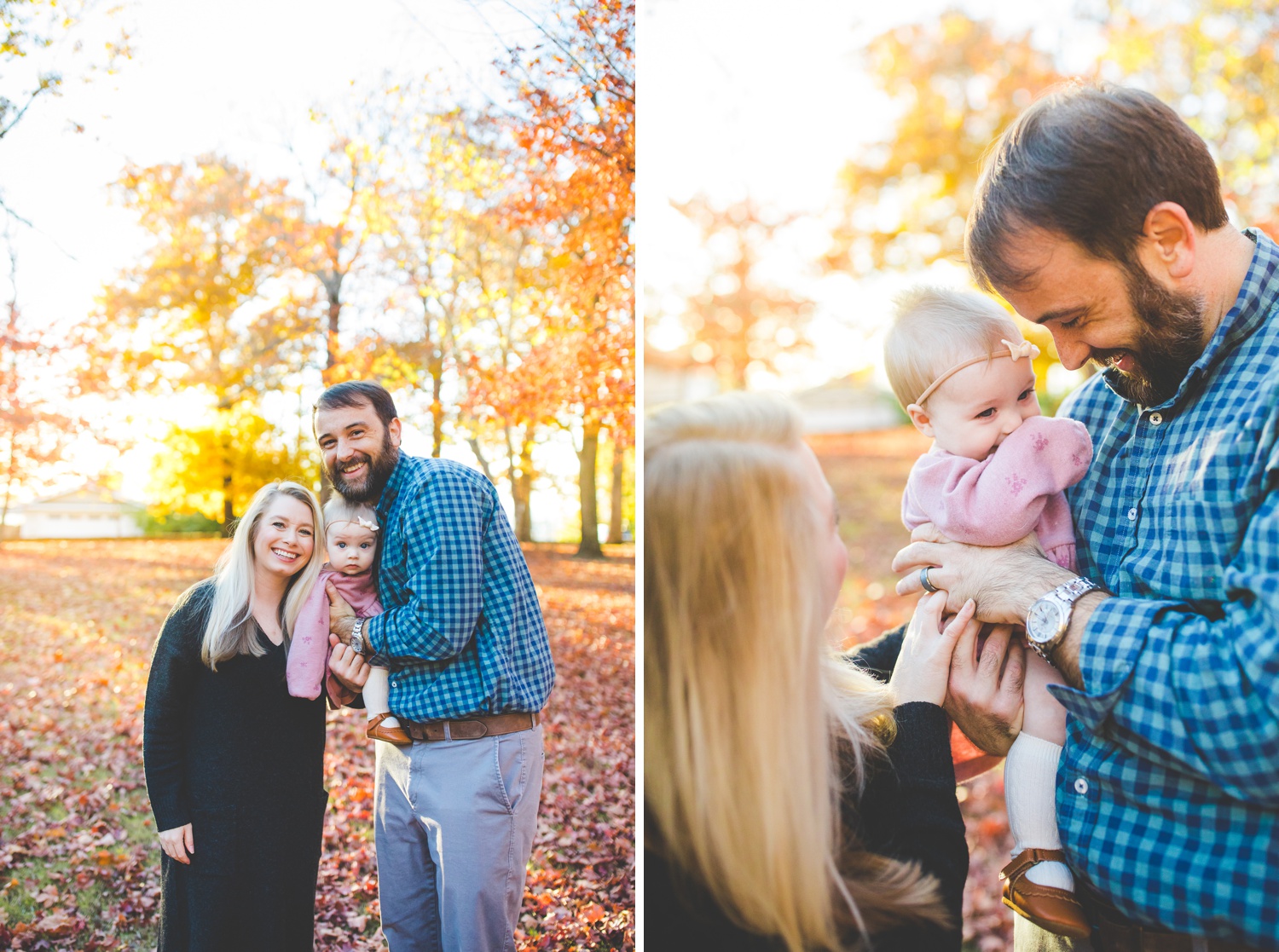 fall mini sessions in fayetteville for families