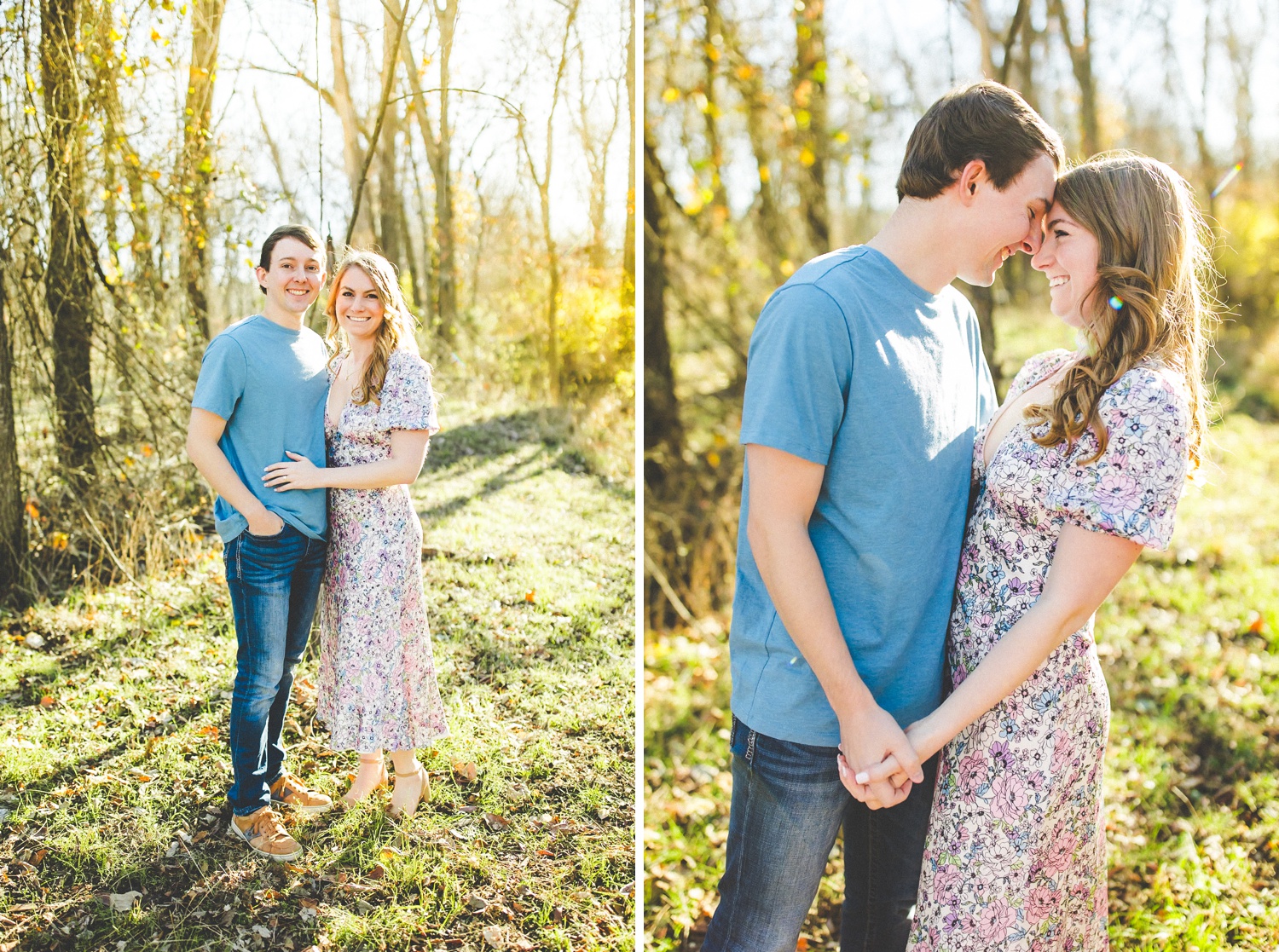 Winter Engagement Photos in Northwest Arkansas