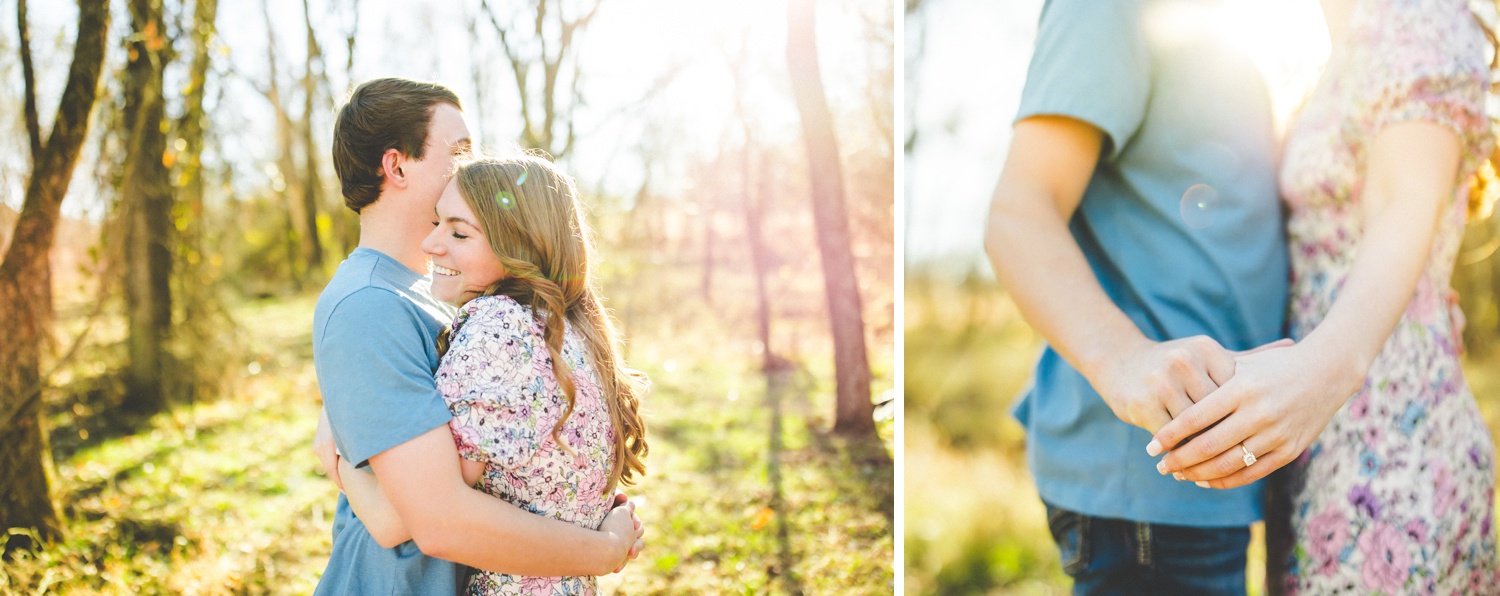 Winter Engagement Photos in Northwest Arkansas