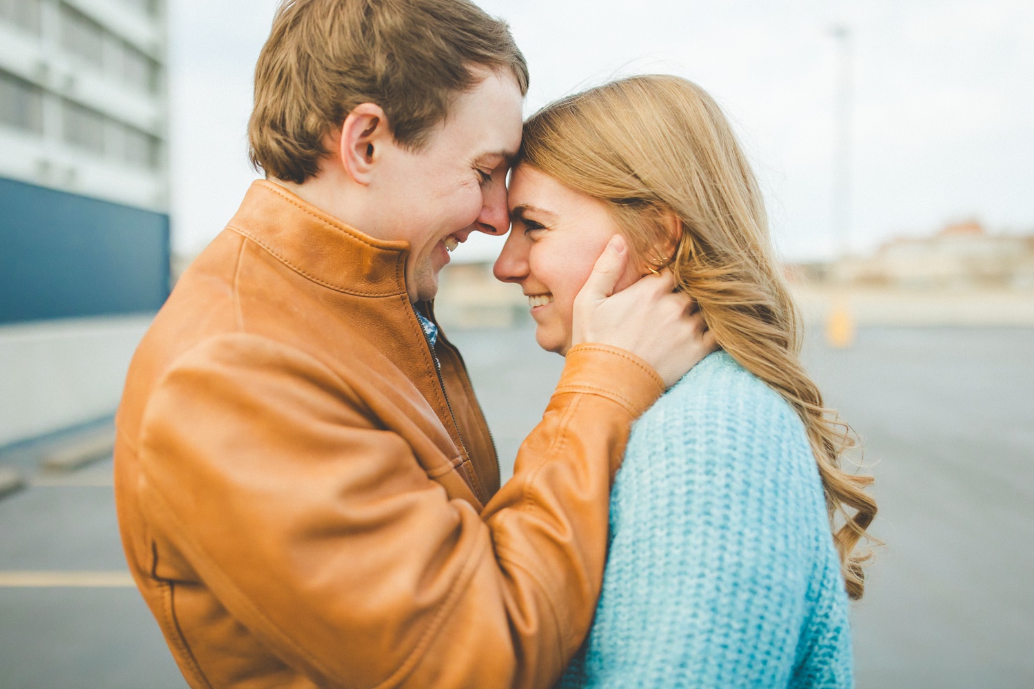 Downtown Engagement Photos in Small Town, Lissa Chandler Photography 