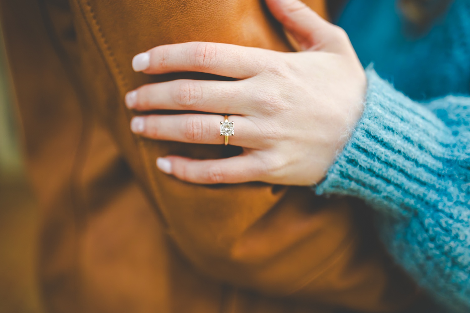 Downtown Engagement Photos in Small Town, Lissa Chandler Photography 