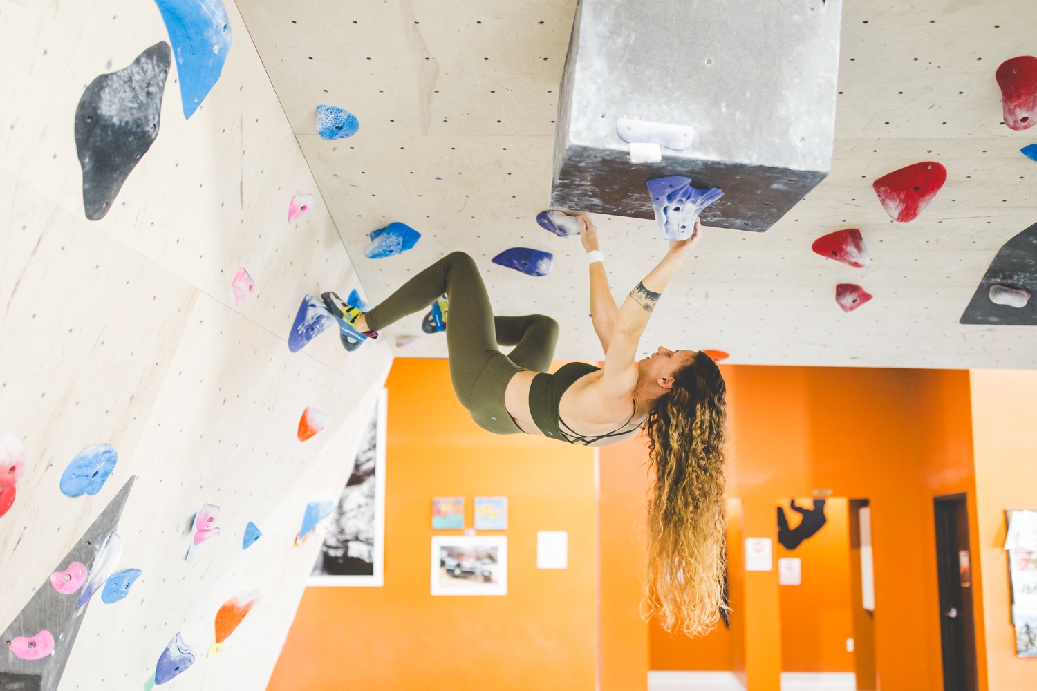 Coffee and Climbing Gym in Fayetteville