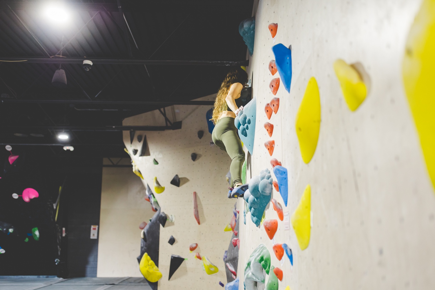 Coffee and Climbing Gym in Fayetteville