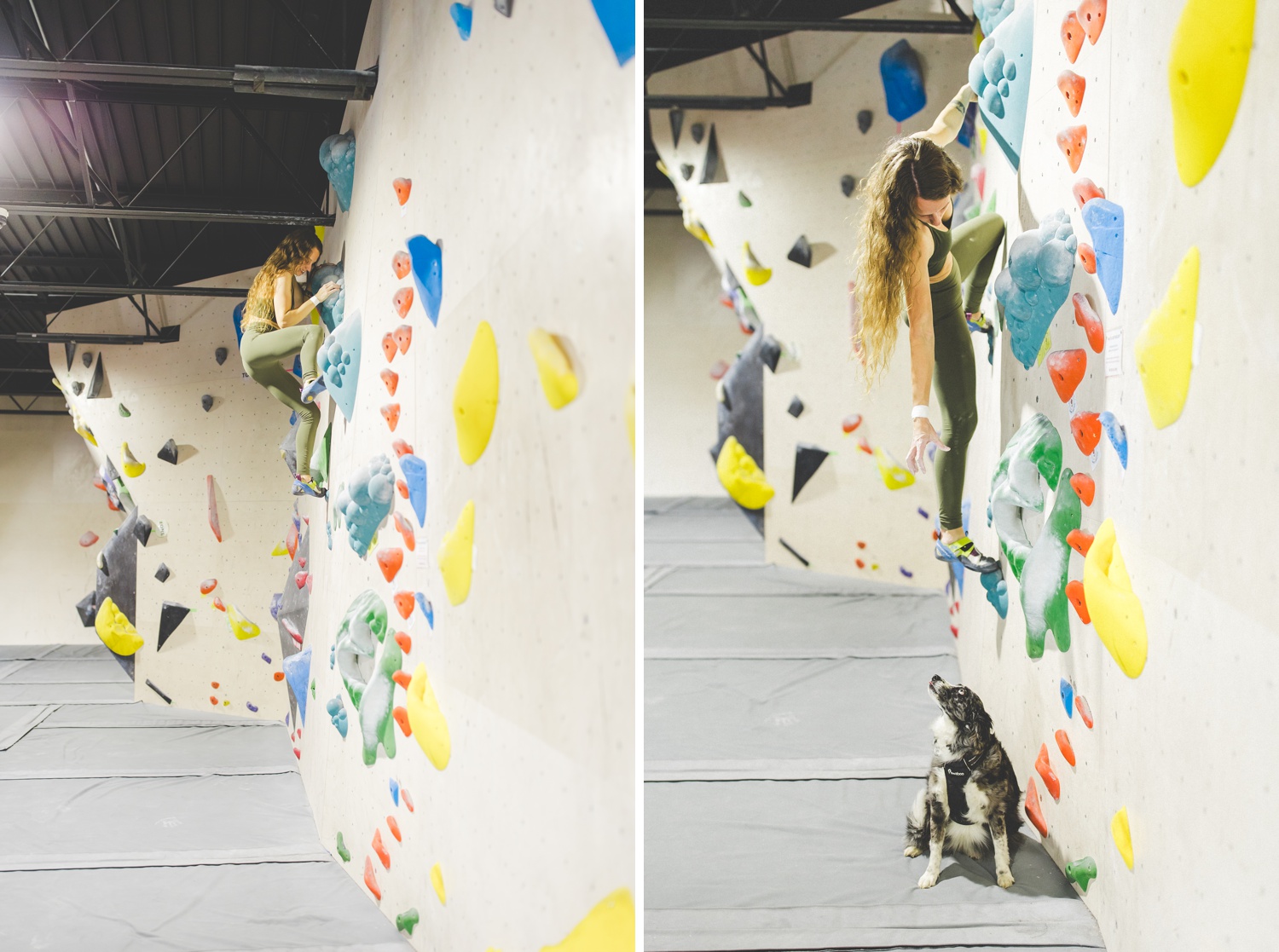 Coffee and Climbing Gym in Fayetteville