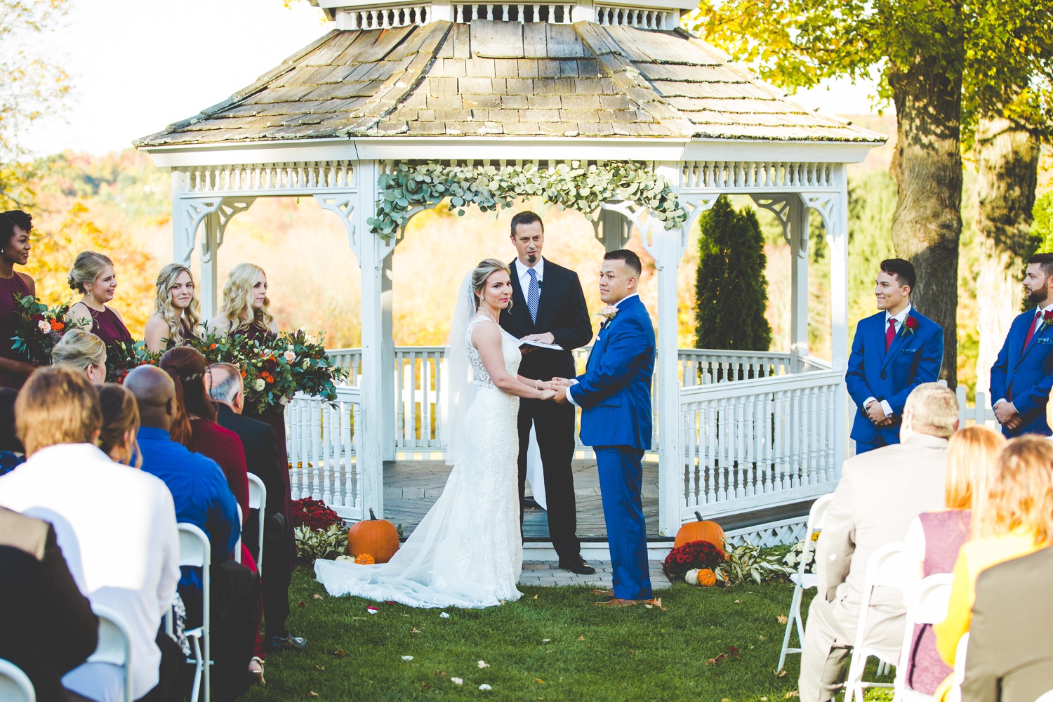 Fall Wedding in Connecticut 