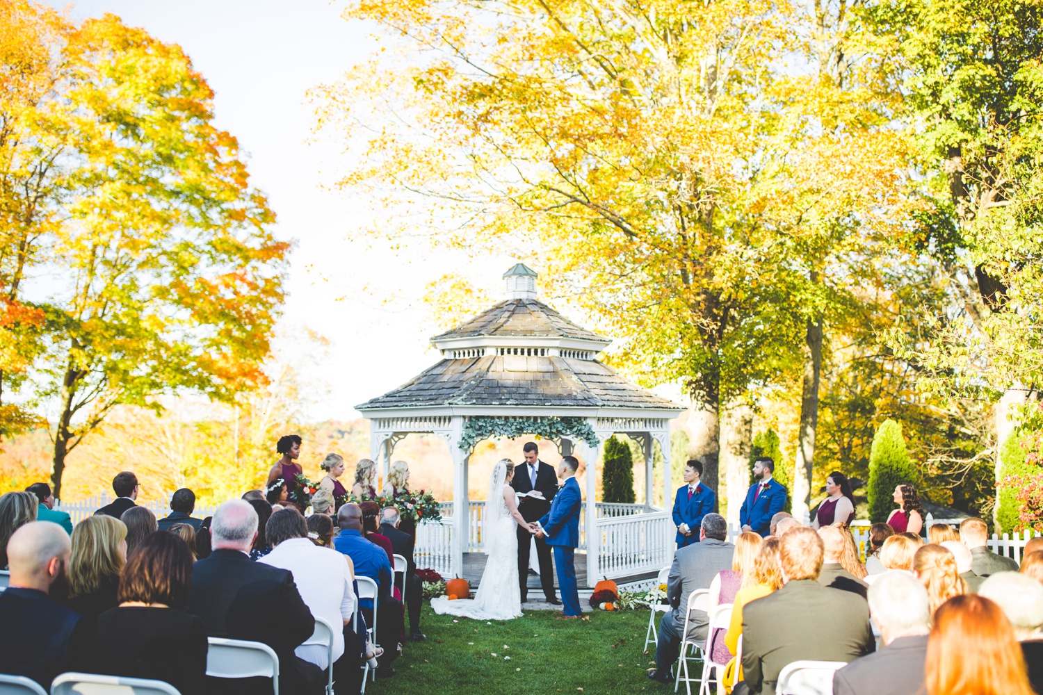 Beautiful October Wedding in Connecticut 