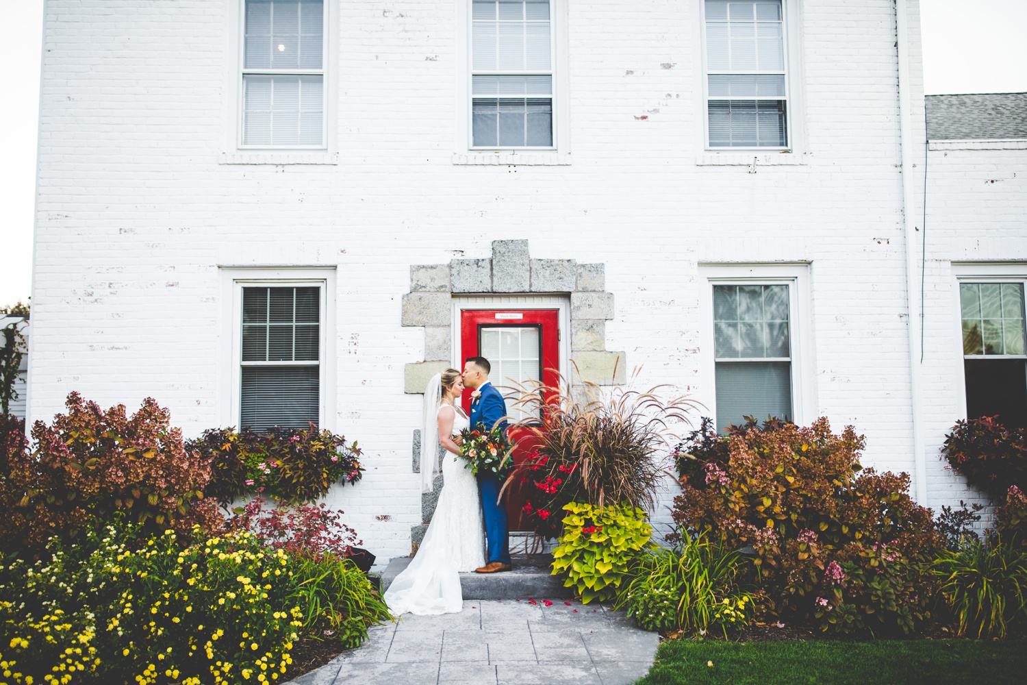 Bridal Party Photographs, Fall Wedding in Connecticut 