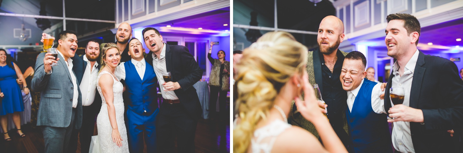 Colorful Wedding Reception Photographs in Connecticut 
