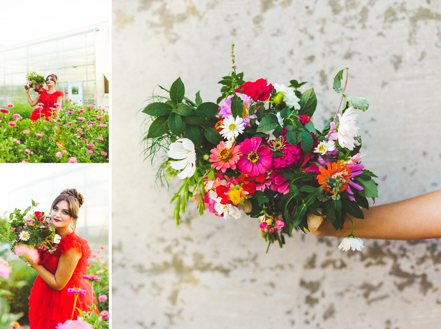 colorful cut flower gardening 